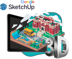 Google SketchUp - Школа программирования для детей, компьютерные курсы для школьников, начинающих и подростков - KIBERone г. თბილისი